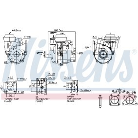 Turbolader von NISSENS 93615