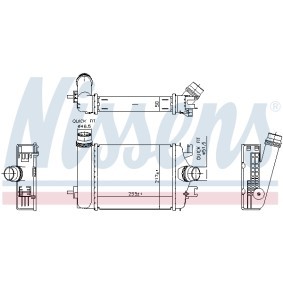 Achetez des Intercooler NISSENS 961313 à prix pour 108,55 €