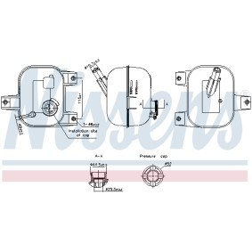 Achetez des Vase d'expansion, liquide de refroidissement NISSENS 996246 à prix pour 81,10 €