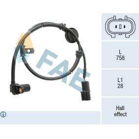 Køb ABS Sensor af FAE 78576 til den lave pris 304,65 DKK