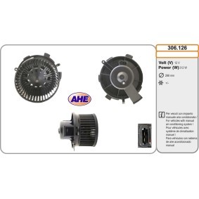 Achetez des Pulseur d'air habitacle AHE 306.126 à prix pour 118,41 €