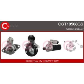Rumpfgruppe Turbolader von CASCO CCH88007KS