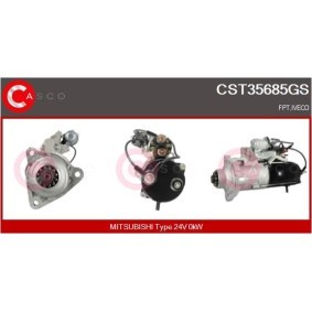 Elektromotor, Kühlerlüfter CEF74104AS FIAT IDEA von CASCO