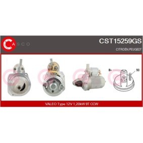 Kjøp Turbolader av CASCO CTC73050KS til den lave prisen 11140,91 NOK