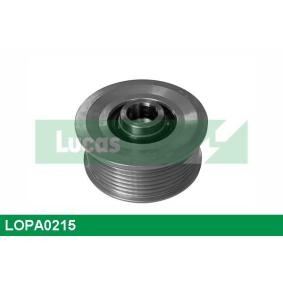 Achetez des Poulie roue libre, alternateur LUCAS LOPA0215 à prix pour 67,38 €