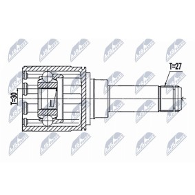 Comprar Juego de articulación, árbol de transmisión de NTY NPW-BM-146 a bajo precio de 89,76 €