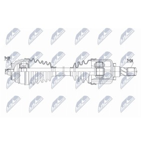 Comprar Árbol de transmisión de NTY NPW-BM-164 a bajo precio de 159,35 €