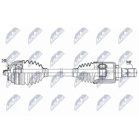 Comprar Árbol de transmisión de NTY NPW-BM-166 a bajo precio de 134,04 €