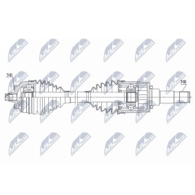 Comprar Árbol de transmisión de NTY NPW-BM-169 a bajo precio de 264,07 €
