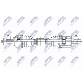 Comprar Árbol de transmisión de NTY NPW-VV-139 a bajo precio de 203,74 €