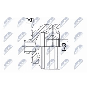 Comprar Juego de articulación, árbol de transmisión de NTY NPZ-BM-024 a bajo precio de 74,10 €
