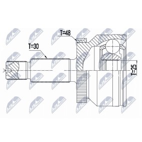 Comprar Juego de articulación, árbol de transmisión de NTY NPZ-HY-558 a bajo precio de 50,24 €