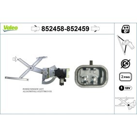 Compre Elevalunas de VALEO online para COMBO Mk II (C) Furgón/ranchera familiar (F25) a precios moderados