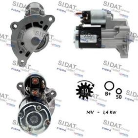 Köp Startmotor av SIDAT S12MH0005 till det låga priset 2327,25 kr