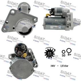 Köp Startmotor av SIDAT S12VA0014 till det låga priset 1828,63 kr