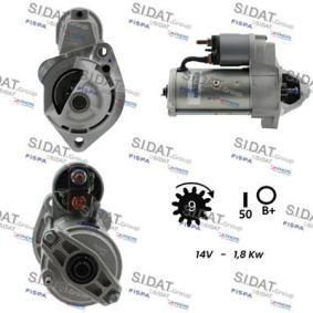 Köp Startmotor av SIDAT S12VA0026 till det låga priset 2697,41 kr