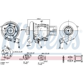 Turbolader von NISSENS 93619