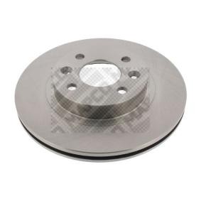 Achetez des Disque de frein MAPCO 15116 à prix pour 31,27 €