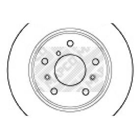 Comprar Disco de freno de MAPCO 15534 a bajo precio de 19,87 €