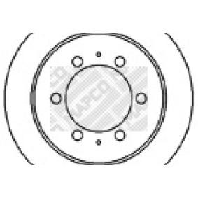 Comprar Disco de freno de MAPCO 15582 a bajo precio de 41,89 €