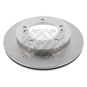Achetez des Disque de frein MAPCO 15592 à prix pour 34,14 €