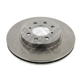 Achetez des Disque de frein MAPCO 15603 à prix pour 43,69 €