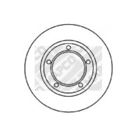 Bremsscheiben von MAPCO für Defender Pritsche / Fahrgestell (L316) günstig online kaufen