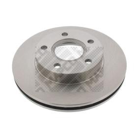 Achetez des Disque de frein MAPCO 15722 à prix pour 26,28 €