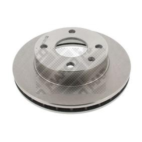 Achetez des Disque de frein MAPCO 15725 à prix pour 22,59 €