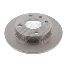 Achetez des Disque de frein MAPCO 15738 à prix pour 26,58 €