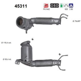 Katalysator 45311 von AS günstig für 462,04 € online kaufen