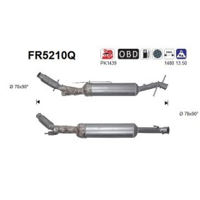 Partikelfilter (DPF) von AS FR5210Q