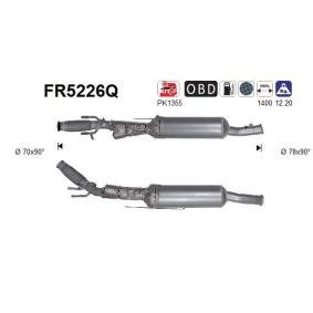 Partikelfilter (DPF) für PEUGEOT von AS