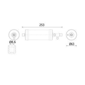 Acquista Essiccatore climatizzatore da MAHLE ORIGINAL AD 323 000S a buon mercato per soli 51,57 €