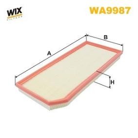 Køb Luftfilter af WIX FILTERS WA9987 til den lave pris 126,55 DKK
