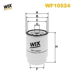 Køb Brændstof-filter af WIX FILTERS WF10524 til den lave pris 524,80 DKK