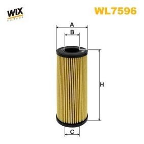 Köp Oljefilter av WIX FILTERS WL7596 till det låga priset 272,88 kr