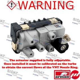 Acquista Convertitore pressione turbocompressore da FISPA 48.1099AS a buon mercato per soli 266,75 €