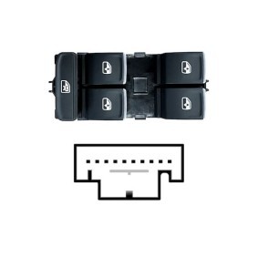 Comprar Interruptor de elevalunas de MAX SVW124 a bajo precio de 87,38 €