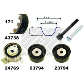Achetez des Kit de distribution MAPCO 23738 à prix pour 43,97 €