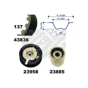 Achetez des Kit de distribution MAPCO 23836 à prix pour 75,19 €