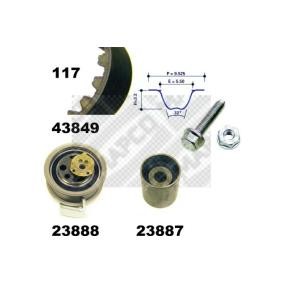 Achetez des Kit de distribution MAPCO 23849 à prix pour 83,54 €