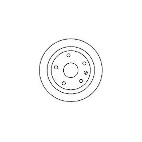 Comprar Disco de freno de MAPCO 25504 a bajo precio de 29,23 €