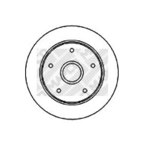 Comprar Disco de freno de MAPCO 25530 a bajo precio de 21,81 €