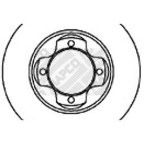 Comprar Disco de freno de MAPCO 25535 a bajo precio de 21,01 €