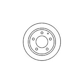 Comprar Disco de freno de MAPCO 25536 a bajo precio de 9,59 €
