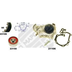 Achetez des Kit de distribution + pompe à eau MAPCO 41106 à prix pour 112,79 €