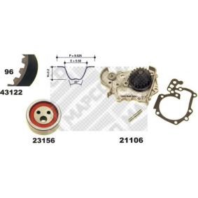 Achetez des Kit de distribution + pompe à eau MAPCO 41122/1 à prix pour 69,96 €