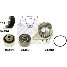 Achetez des Kit de distribution + pompe à eau MAPCO 41403 à prix pour 119,27 €