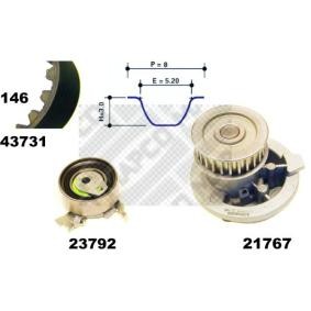 Achetez des Kit de distribution + pompe à eau MAPCO 41731/1 à prix pour 85,15 €